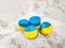 Handmade Blue and Yellow Ukrainian Flag Mini Soap - Custom Scent Options product 2